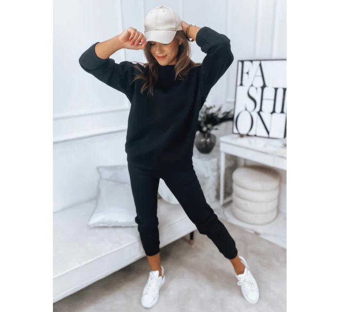 Dámská tepláková souprava ARIELLA PREMIUM černá FashionStreet AY0731