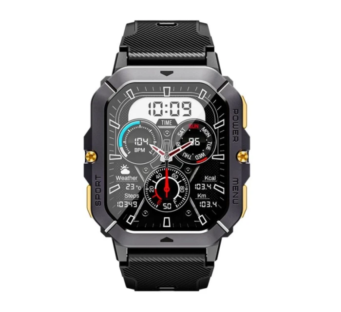 Pánské chytré hodinky Rubicon RNCF23-1 BLACK Pánské chytré hodinky Rubicon RNCF23-1 BLACK