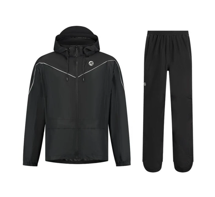 Rogelli Essential souprava do deště černá.3XL