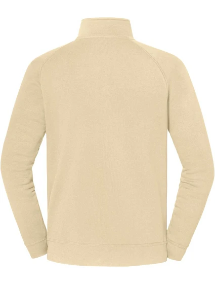 Iconic Premium Zip Neck Sweat Těžká mikina s 1/4 zipem model 22459627 desert sand - Fruit of the Loom