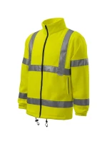 HV Fleece Jacket fleece unisex fluorescenční žlutá HV Fleece Jacket fleece unisex fluorescenční žlutá