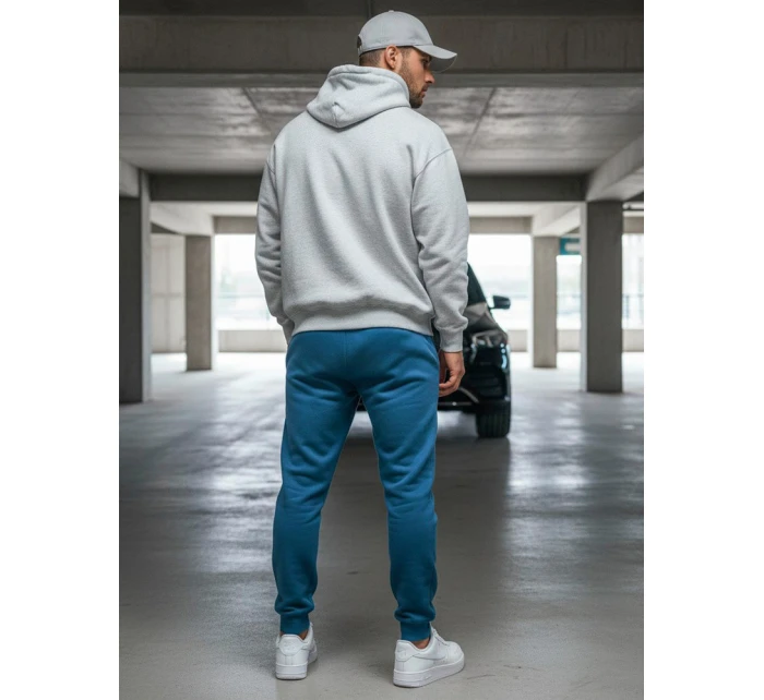 Pánské modré tepláky Dstreet model 21964544 - FashionStreet Pánské modré tepláky Dstreet model 21964544 - FashionStreet