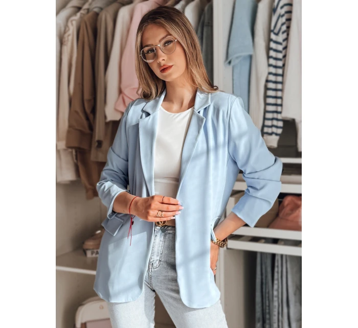 Dámská oversize bunda RESIDAL modrá FashionStreet PY0121 Dámská oversize bunda RESIDAL modrá FashionStreet PY0121