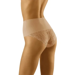 Stahovací kalhotky model 18871533 beige WOLBAR - Wol-Bar Stahovací kalhotky model 18871533 beige WOLBAR - Wol-Bar