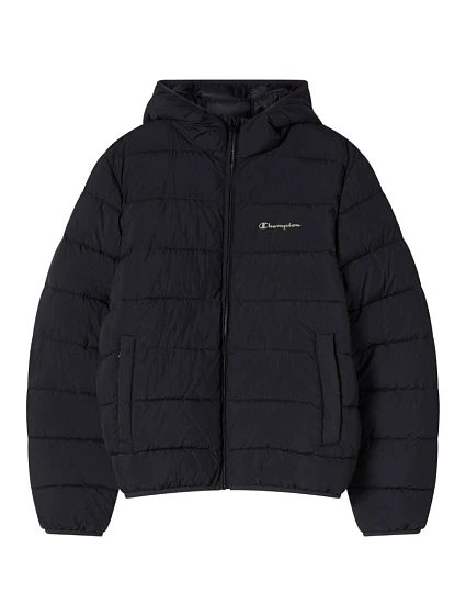 Pánská bunda s kapucí černá model 21813684 KK001 pánské - CHAMPION