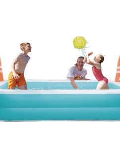 2-rodinná zaoblená radiální umyvadla s tyčemi 258x170x50 cm 51471