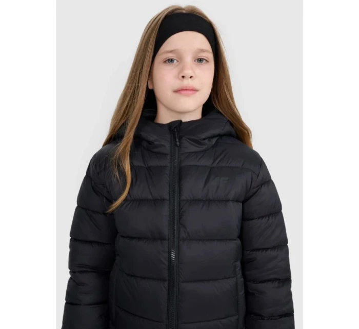 Dětská unisexová péřová bunda se syntetickou výplní 4F 4FJRAW25TDJAU0804-20S