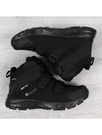 M model 19372950 černé zateplené trekové boty - AMERICAN CLUB