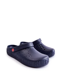 Pánské lehké pantofle Big Star II175002 Námořnická modrá