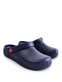 Pánské lehké pantofle Big Star II175002 Námořnická modrá