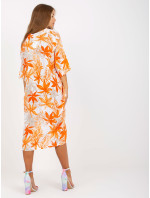 Dámské šaty DHJ SK model 17511677 oranžové - FPrice