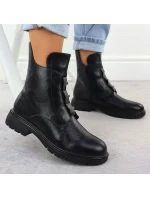 Dámská kotníková zateplená obuv W MR2501-4 JEZ454A Černá - Jezzi Dámská kotníková zateplená obuv W MR2501-4 JEZ454A Černá - Jezzi