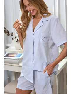 DÁMSKÉ PYŽAMO KR ZIP model 22149311 - L&L