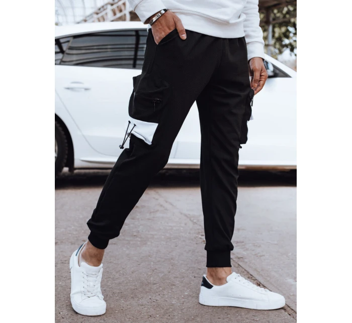 Pánské tepláky combat black FashionStreet UX4371 Pánské tepláky combat black FashionStreet UX4371