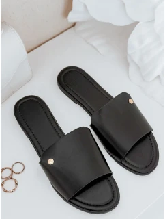 Dámské žabky CHICBASE black FashionStreet ZY0939