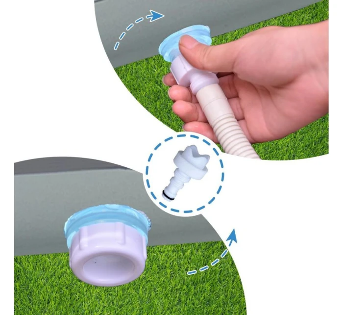 OVÁLNÝ RÁM BAZÉNU 366X76CM ULTRA SILNÝ 12016V63