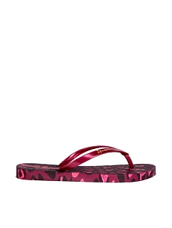 Dámské žabky Ipanema Animal Print, růžové, 83846-BP657