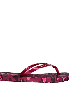 Dámské žabky Ipanema Animal Print, růžové, 83846-BP657