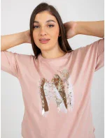 Halenka RV BZ 8182.03X světle růžová Halenka RV BZ 8182.03X světle růžová