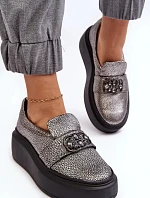 Polobotky 2697 model 188499 černo-stříbrné - Inello