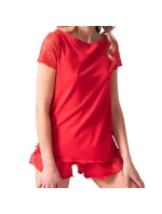 Dámské pyžamo Nicola red - ELDAR