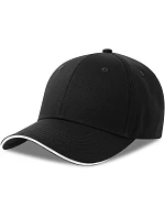 Sport 6 panelová sandwich kšiltovka black model 22450495 - Atlantis Headwear Sport 6 panelová sandwich kšiltovka black model 22450495 - Atlantis Headwear