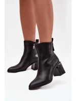 Boty na podpatku  model 222517 Step in style