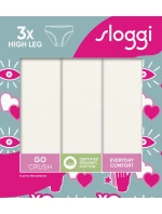 sloggi GO Crush High leg C3P - WHITE - SLOGGI WHITE - SLOGGI sloggi GO Crush High leg C3P - WHITE - SLOGGI WHITE - SLOGGI