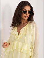 Sukienka IT SK model 22048664 jasny żółty - FPrice