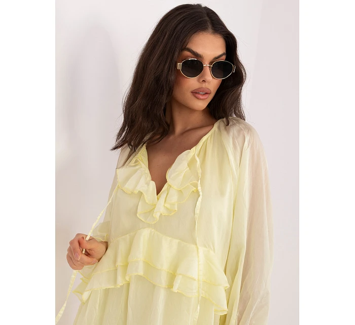 Sukienka IT SK model 22048664 jasny żółty - FPrice