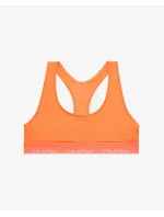 Sportovní podprsenka QF1659E-6TQ oranžová - Calvin Klein