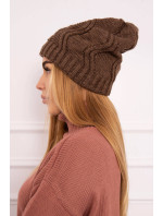 Fleecová čepice  mocca model 18750807 - K-Fashion