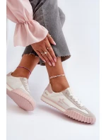 Nízké dámské tenisky Big Star NN274868 růžové Nízké dámské tenisky Big Star NN274868 růžové