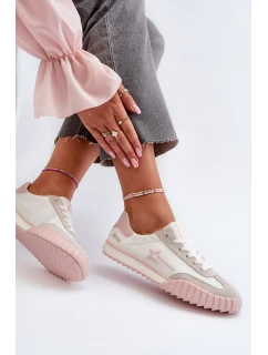 Nízké dámské tenisky Big Star NN274868 růžové