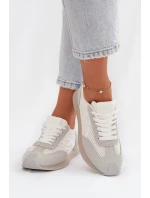 Sneakersy Dámské sportovní Bílá-Šedá Tarlisse Sneakersy Dámské sportovní Bílá-Šedá Tarlisse