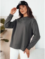Dámská mikina v grafitové barvě model 21975379 - Dstreet