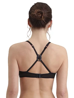 Háček ke křížení ramínek CROSSED STRAP - DIM - černá