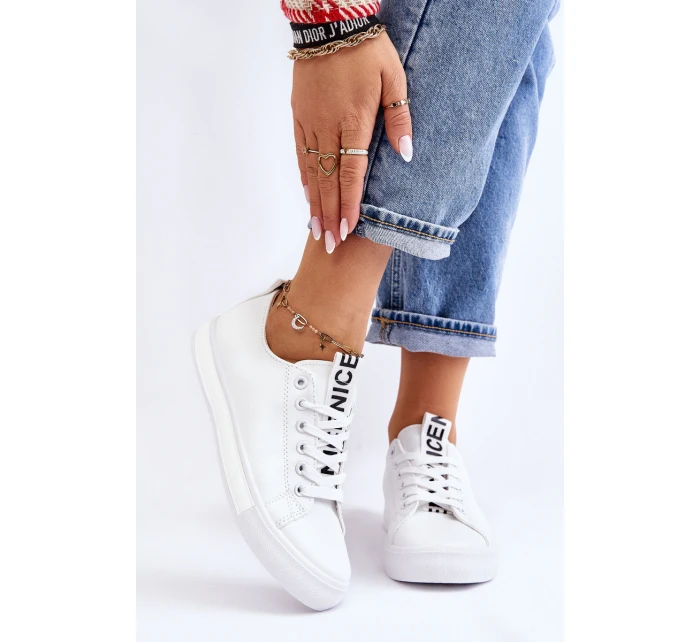 Dámské Tenisky Klasické Bílé model 21524880 - Boto Dámské Tenisky Klasické Bílé model 21524880 - Boto