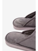 Pánské šedé pantofle model 21793967 - Boto Pánské šedé pantofle model 21793967 - Boto