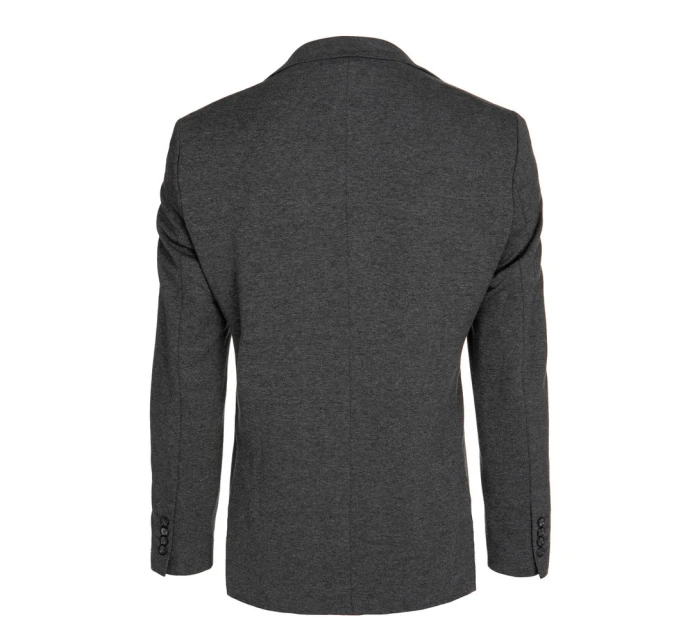 Pánská jednořadá šedá bunda FashionStreet MX0624