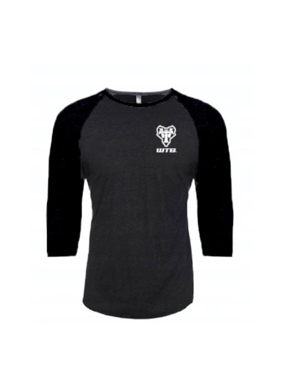 WTB RAGLAN tričko s dlouhým rukávem šedé černé L