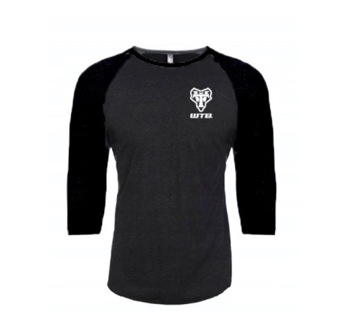 WTB RAGLAN tričko s dlouhým rukávem šedé černé L