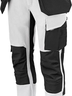 ProJob 5551 Waistpants Stretch (62) Pánské strečové pracovní kalhoty 64.551X white