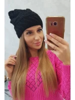 Dámská čepice Dagmara K332 černá Dámská čepice Dagmara K332 černá