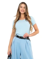 Bluzka RV BZ model 22002704 jasny niebieski - FPrice Bluzka RV BZ model 22002704 jasny niebieski - FPrice