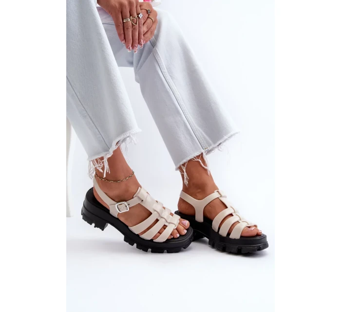 Dámské sandály ZAXY Světle béžová Dámské sandály ZAXY Světle béžová