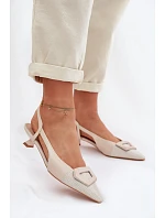 Sandály na podpatku  model 225625 Step in style