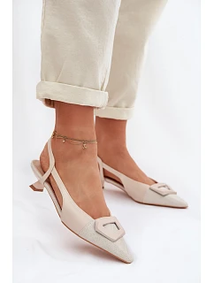 Sandály na podpatku  model 225625 Step in style