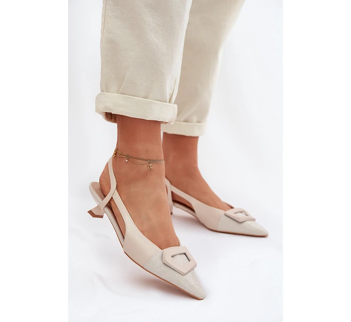 Sandály na podpatku  model 225625 Step in style