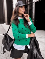 Dámský svetr zelený Dstreet model 21970869 - FashionStreet